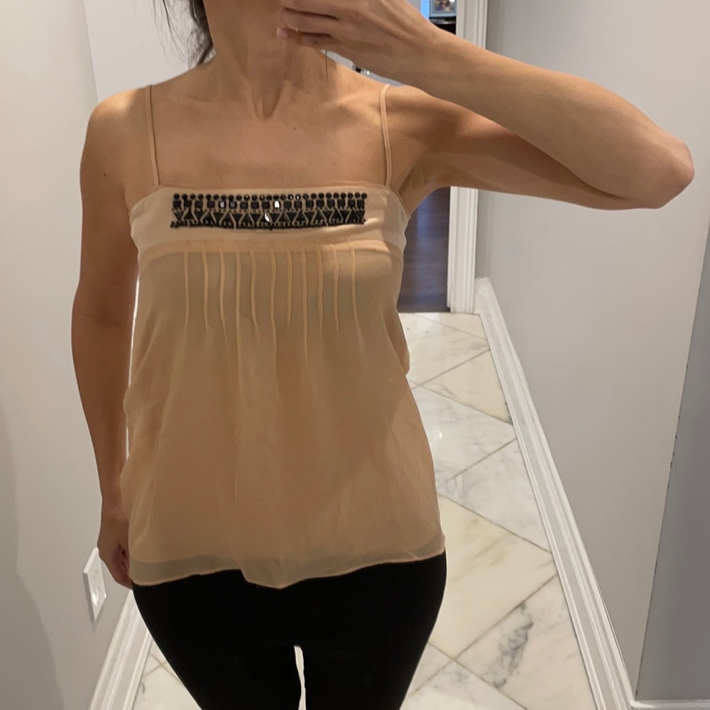 Cynthia Steffe blush pink top